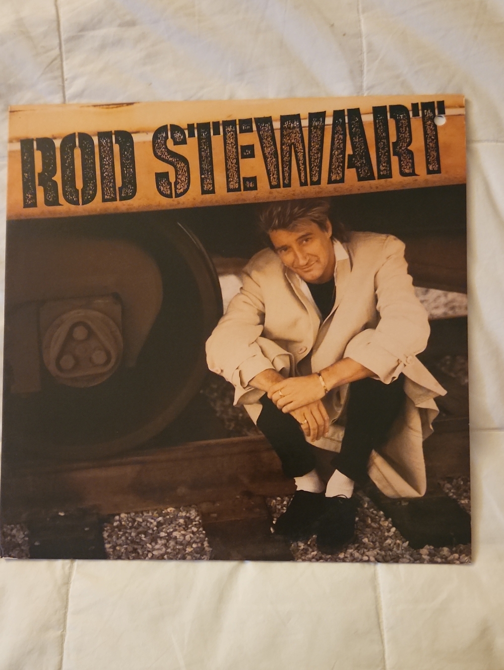 Rod Stewart Self Titled Vintage Vinyl -- DJ Copy Never Played